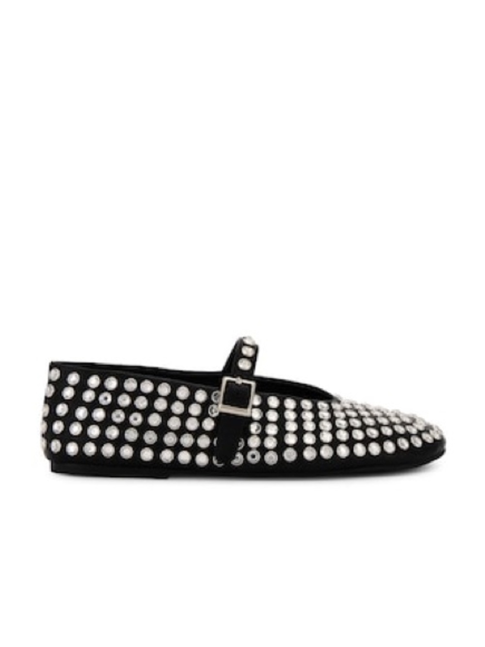 TONY BIANCO MIAMI FLATS IN BLACK NAPPA | SLIGHTLY USED WITH DEFECTS